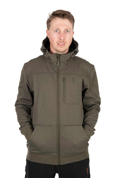 Laden Sie das Bild in Galerie -Viewer, Fox Collection Soft Shell Jacket Green & Black