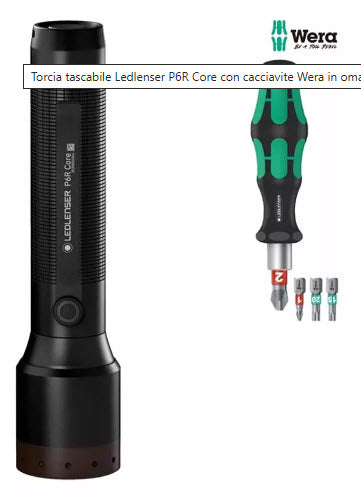 Carica immagine in Galleria Viewer, Led Lenser P6r Core & Wera