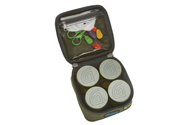 Laden Sie das Bild in Galerie -Viewer, Aqua Small Bitz Bag Black Series