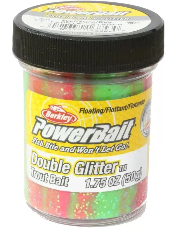 Laden Sie das Bild in Galerie -Viewer, Berkley PowerBait Double Glitter / Pastella Glitterata per Trota