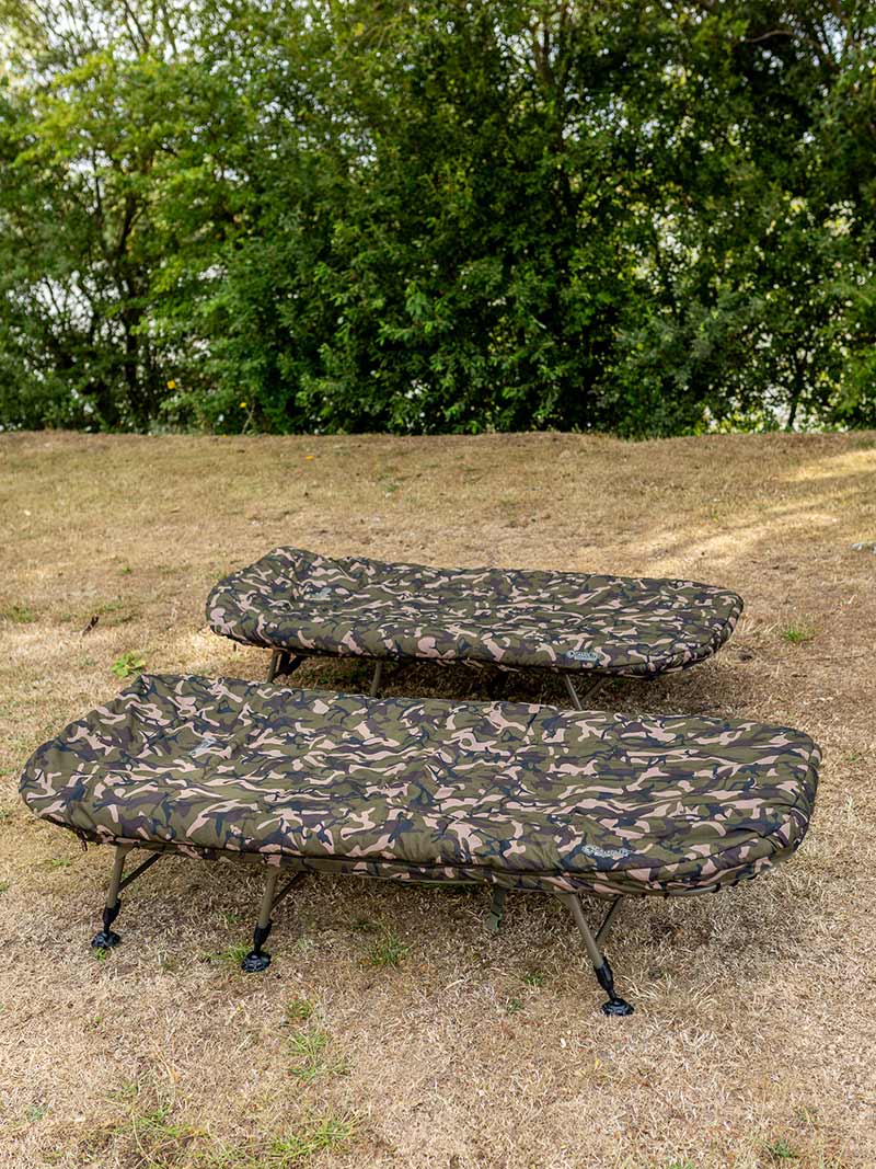 Carica immagine in Galleria Viewer, Fox Camolite Sleep Systems - Sistema Lettino e Sacco a Pelo 4 Stagioni