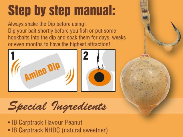 Load image into Gallery viewer, Ib Carptrack Amino Dip Roasted Peanut - 150ml