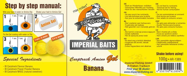 Laden Sie das Bild in Galerie -Viewer, Ib Carptrack Amino Gel Banana - 100gr