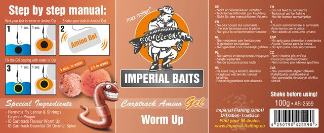 Load image into Gallery viewer, IB Carptrack Amino Gel Worm Up 100gr