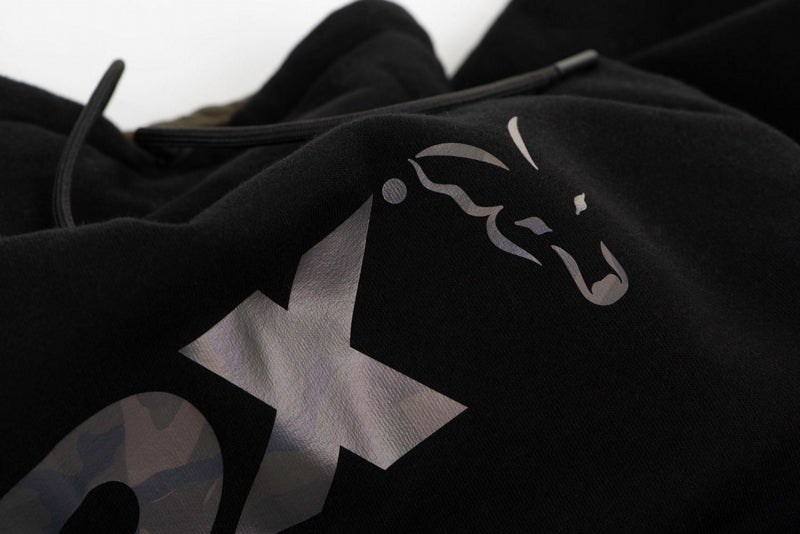 Laden Sie das Bild in Galerie -Viewer, Fox Black/Camo Print Hoody