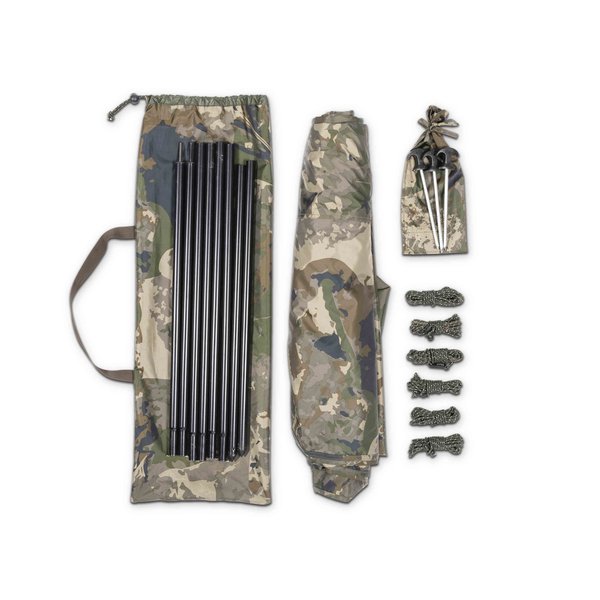 Load image into Gallery viewer, Kevin Nash Bank Life Multi Tarp Camo - Waterproof Carp Fishing Tarp