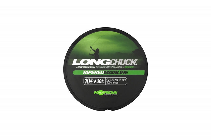 Laden Sie das Bild in Galerie -Viewer, Korda Longchuck Tapered Mainline Green 300mt