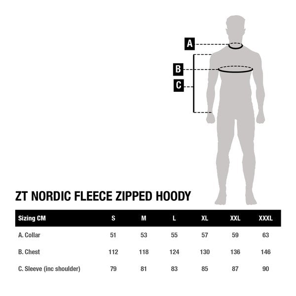Carica immagine in Galleria Viewer, Kevin Nash Zero Tolerance Nordic Fleece Zipped Hoody
