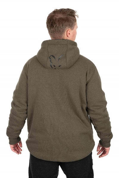 Carica immagine in Galleria Viewer, Fox Collection Sherpa Jacket Green & Black