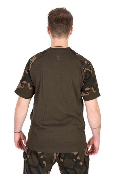 Laden Sie das Bild in Galerie -Viewer, Fox Khaki/Camo Outline T-Shirt