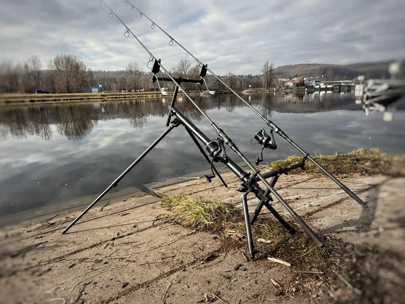 Carica immagine in Galleria Viewer, Fencl Rod Pod Xtreme - Rod Pod in Carbonio 3K e Metallo per Carpfishing