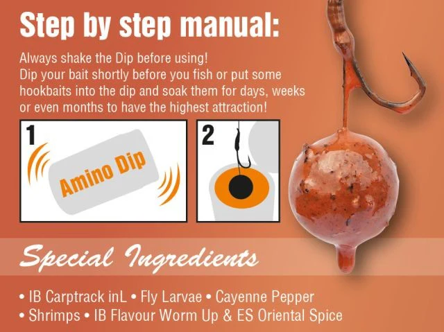 Carica immagine in Galleria Viewer, IB Carptrack Amino Dip Worm Up 150ml