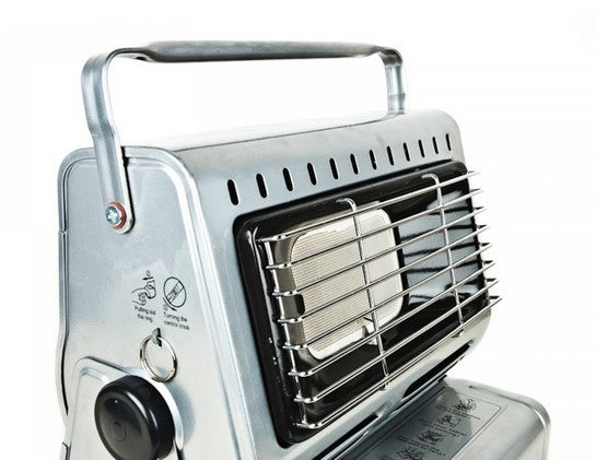 Carica immagine in Galleria Viewer, T-TRADE STUFETTA A GAS DOPPIA ALIMENTAZIONE