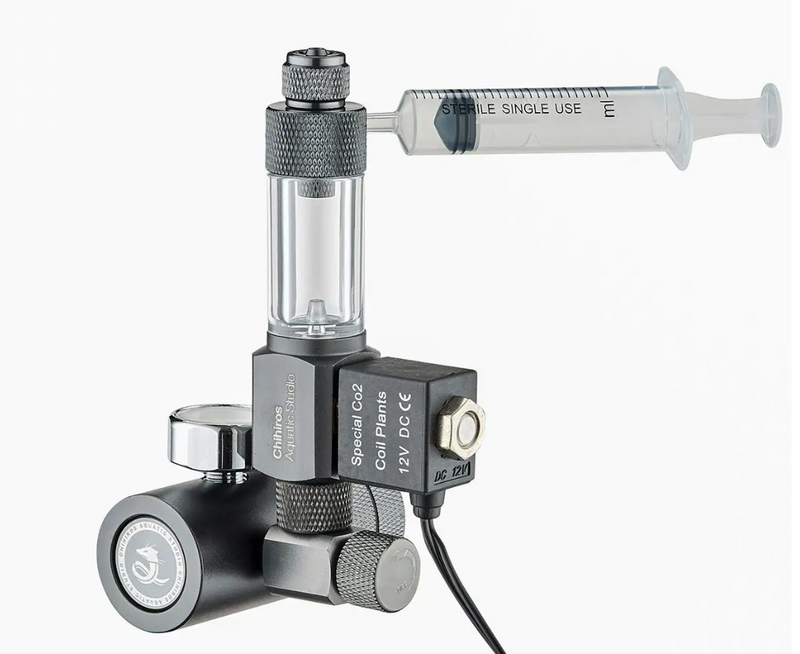 Load image into Gallery viewer, Chihiros CO2 Regulator Mate - Pressure Regulator with Bubble Counter and Solenoid Valve