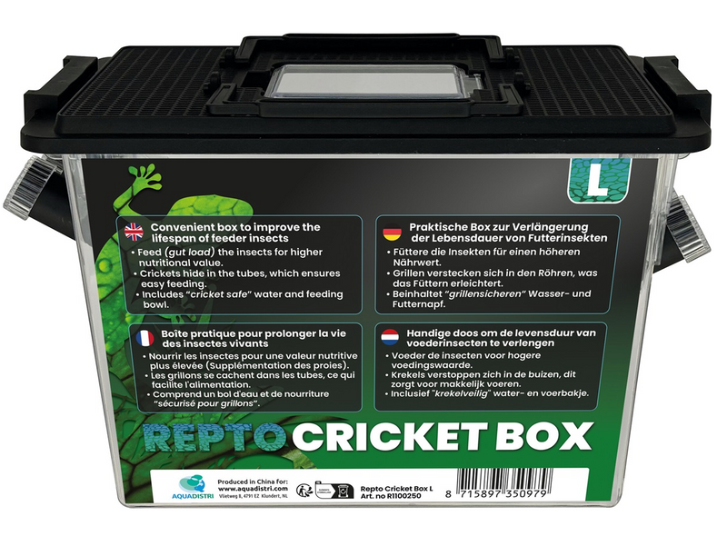 Chargez l'image dans la visionneuse de la galerie, REPTO Cricket Box L / Contenitore per Grilli L
