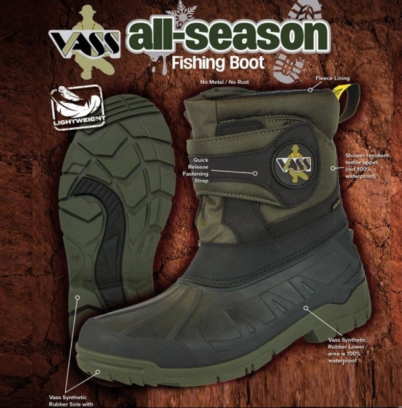 Load image into Gallery viewer, Vass 'All-Season' Fishing Boot