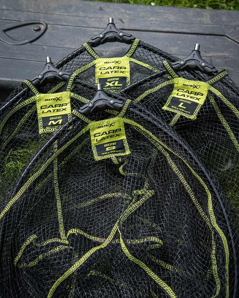 Carica immagine in Galleria Viewer, Matrix Carp Latex Landing Net - Teste di Guadino in Lattice
