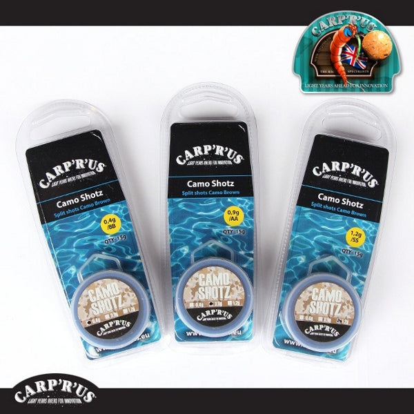 Carica immagine in Galleria Viewer, Carp'r'us Camo Shotz - Brown - 0,4g - 0,9g - 1,2g