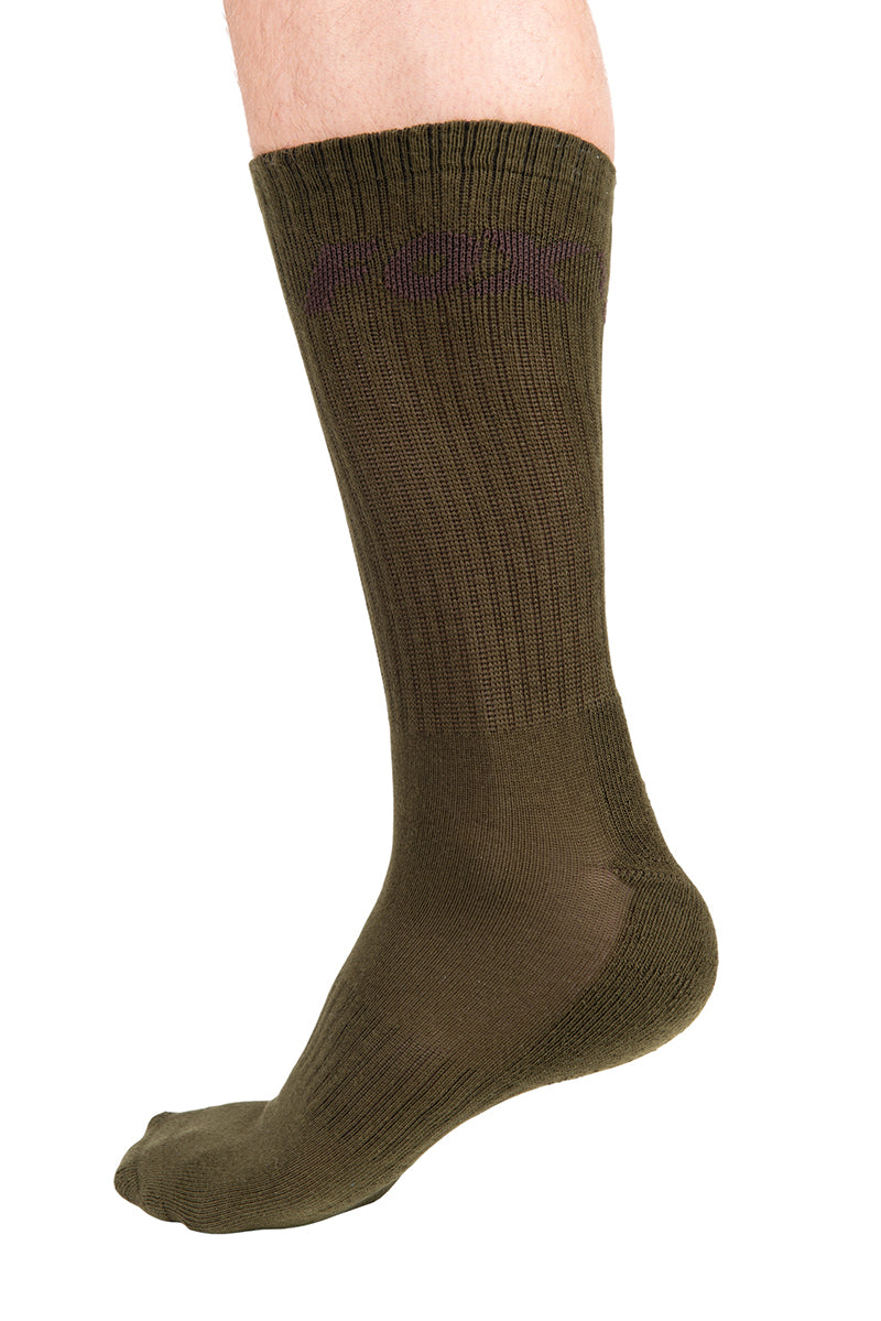 Carica immagine in Galleria Viewer, Fox Socks - Green & Black