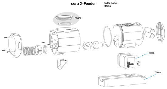 Carica immagine in Galleria Viewer, Sera X-Feeder - Mangiatoia Automatica per Acquario