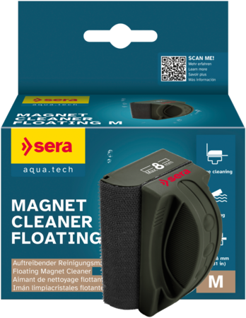 Carica immagine in Galleria Viewer, Sera Magnet Cleaner Floating M - Calamita Galleggiante per Vetri