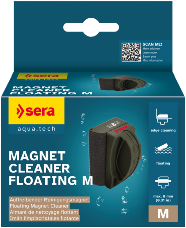 Carica immagine in Galleria Viewer, Sera Magnet Cleaner Floating M - Calamita Galleggiante per Vetri