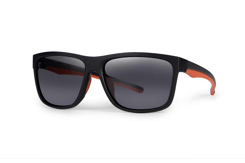 Carica immagine in Galleria Viewer, Fox Collection Black & Orange Shades – Grey Lens