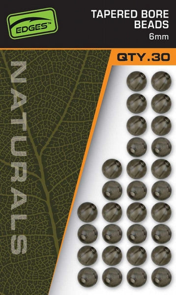 Laden Sie das Bild in Galerie -Viewer, Fox Edges™ Naturals Tapered Bore Beads 6mm