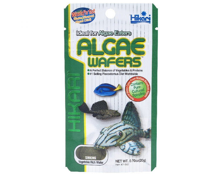 Chargez l'image dans la visionneuse de la galerie, Hikari Algae Wafers - Gaufrettes pour Plecostomus et Poissons Mangeurs d'Algues