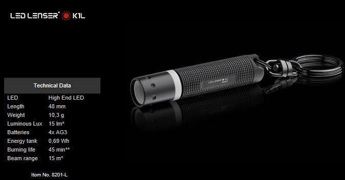 Chargez l'image dans la visionneuse de la galerie, Led Lenser K1l
