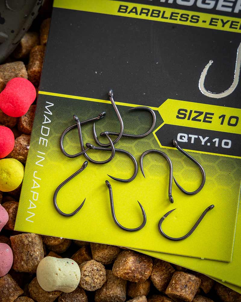 Chargez l'image dans la visionneuse de la galerie, Matrix X6 - Carp Pellet Rigger Hooks Barbless Eyed