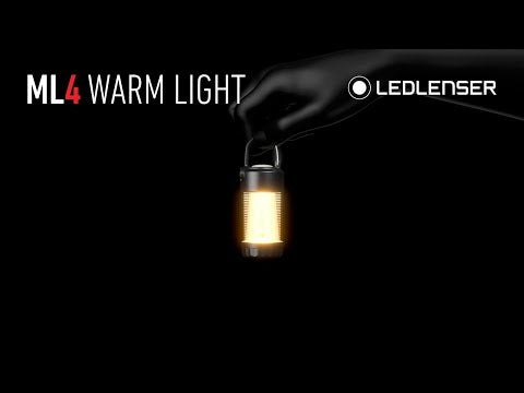 Carica e riproduci video in Gallery Viewer, Ledlenser ML4 Warm Light - Lanterna LED Ultracompatta Ricaricabile con Luce Bianca Calda