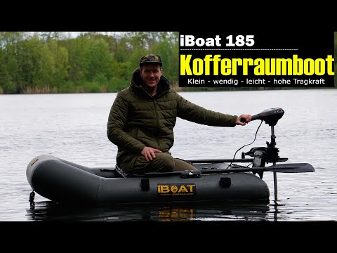 Laden und spielen Sie Video in Galerie -Viewer, iBoat 185 GEN5 Superlight - Carbon Black - Gommone da bagagliaio