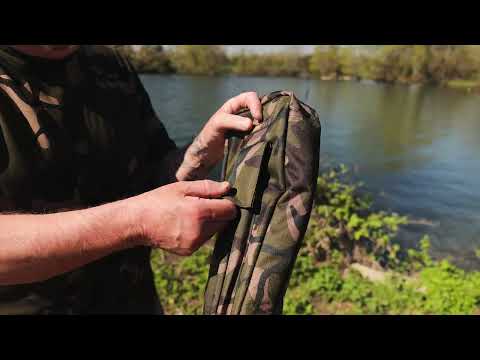 Load and play video in Gallery viewer, Fox Camolite Spod & Marker Double Sleeves - Double Spod Rod Sleeve