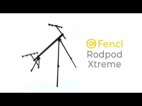 Carica e riproduci video in Gallery Viewer, Fencl Rod Pod Xtreme - Rod Pod in Carbonio 3K e Metallo per Carpfishing
