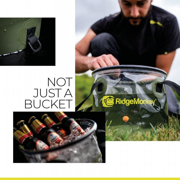 Carica immagine in Galleria Viewer, Ridge Monkey Perspective Collapsible Water Bucket
