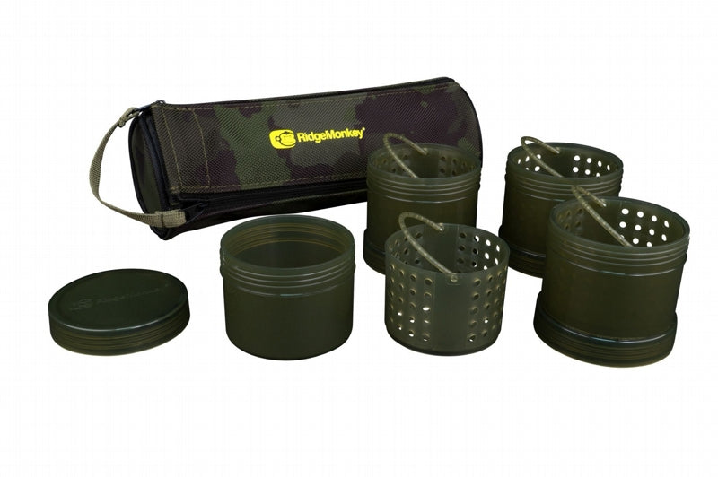 Load image into Gallery viewer, Ridge Monkey Modular Hookbait Pots Camo