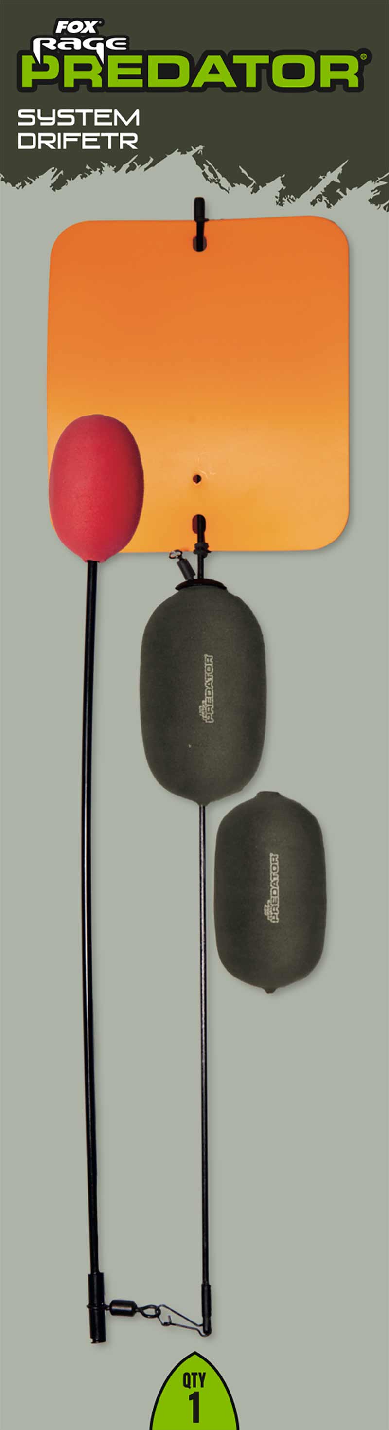 Laden Sie das Bild in Galerie -Viewer, Fox Rage System Drifter - Galleggiante per Pesca a Spinning e Predatori