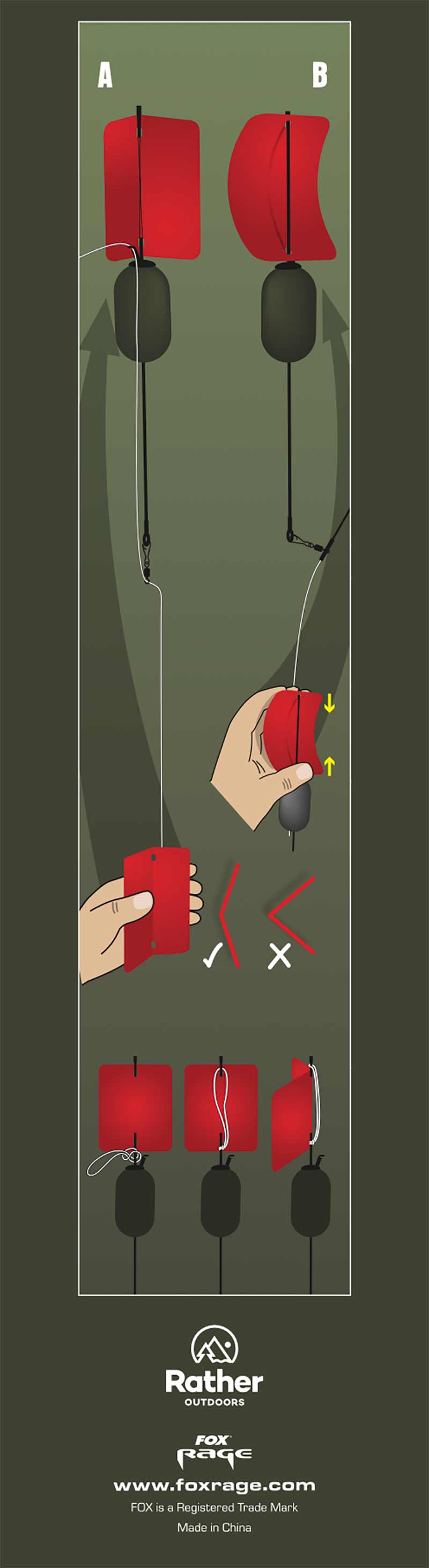 Laden Sie das Bild in Galerie -Viewer, Fox Rage System Drifter - Galleggiante per Pesca a Spinning e Predatori