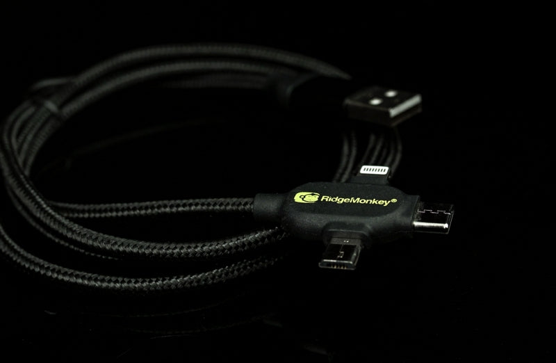 Chargez l'image dans la visionneuse de la galerie, Ridge Monkey Vault Câble USB-A vers multi-sorties 1m