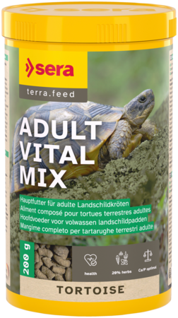 Carica immagine in Galleria Viewer, sera Tortoise Adult Vital Mix - Mangime Completo per Tartarughe Terrestri Adulte
