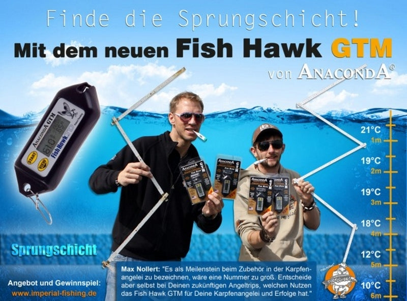 Load image into Gallery viewer, Anaconda GTM Fish Hawk - Professional Digital Thermometer for Carp Fishing

