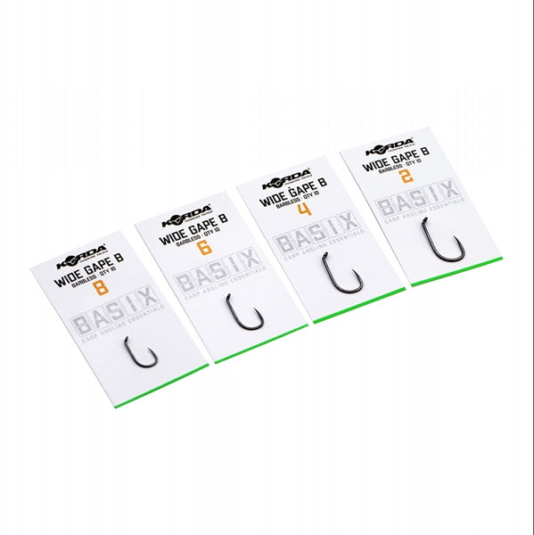 Laden Sie das Bild in Galerie -Viewer, Korda Basix Wide Gape Barbless
