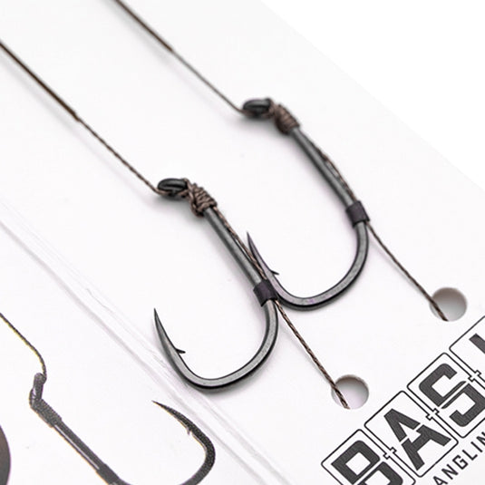 Korda Basix Hair Rigs Wide Gape - Micro Ardillon