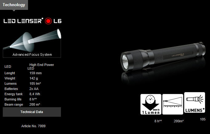 Carica immagine in Galleria Viewer, Led Lenser L6
