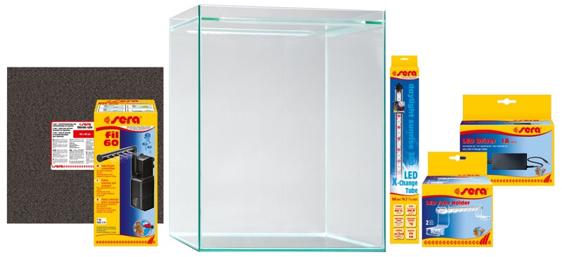 Laden Sie das Bild in Galerie -Viewer, Sera Scaper Cube 80L Starter Kit - Acquario Completo
