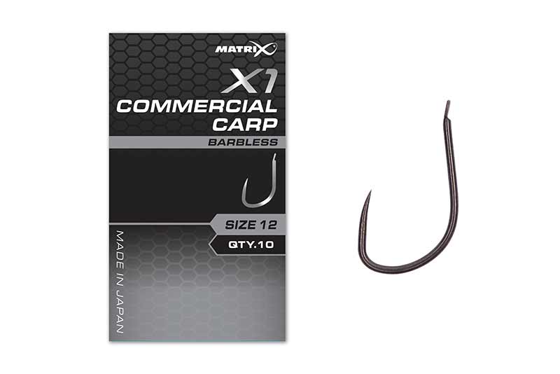 Carica immagine in Galleria Viewer, Matrix X1 - Commercial Carp Hook Barbless Spade
