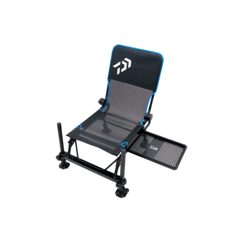 Carica immagine in Galleria Viewer, Daiwa Slide Tray Feeder Chair - Sedia da Pesca con Vassoio Scorrevole
