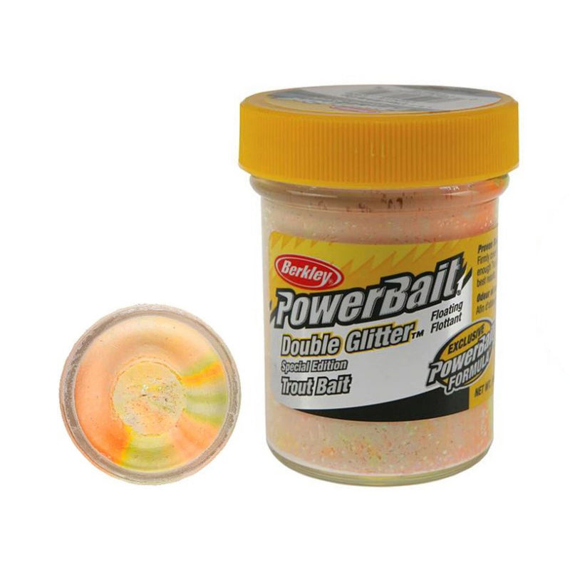 Laden Sie das Bild in Galerie -Viewer, Berkley PowerBait Double Glitter / Pastella Glitterata per Trota

