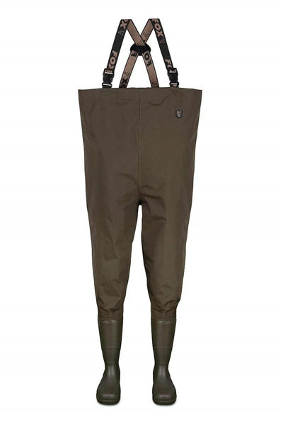 Fox Lightweight Lined Waders Khaki - Lined PVC Waders